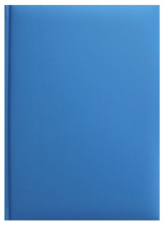 Agenda nedatata A5 - Offset - Bleu