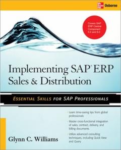 Implementing Sap Erp Sales And Distribution