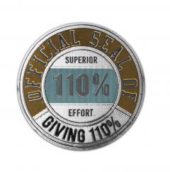 Stickere - 110 and Giving No