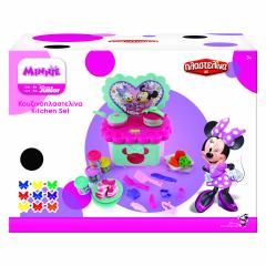 Disney - Bucataria de plastilina Minnie cu accesorii