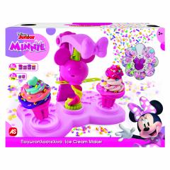 Disney Masina de inghetata de plastilina - Minnie cu decoratiuni colorate