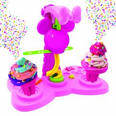 Disney Masina de inghetata de plastilina - Minnie cu decoratiuni colorate