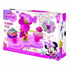 Disney Masina de inghetata de plastilina - Minnie cu decoratiuni colorate