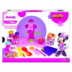 Disney Masina de inghetata de plastilina - Minnie cu decoratiuni colorate