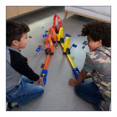 Jucarie Hot Wheels Action - Pista buclelor duble