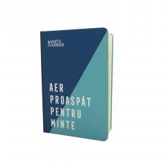 Carnet - Aer proaspat pentru minte - Albastru