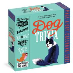 Calendar de birou 2023 - Page-A-Day - Dog Trivia