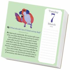 Calendar de birou 2023 - Page-A-Day - Dog Trivia