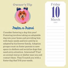 Calendar de birou 2023 - Page-A-Day - Dog Trivia