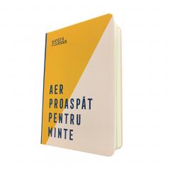 Carnet - Aer proaspat pentru minte - Galben