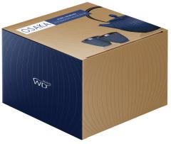 Ceainic din fonta cu 4 cesti - Osaka - Albastru