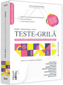 Teste-grila pentru examenele de admitere in profesiile juridice