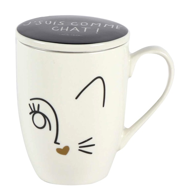 Cana cu infuzor - J'suis Comme Chat