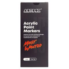 Set 15 markere - Acrylic Paint - Most Wanted, 1 mm