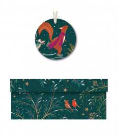 Cutie de cadou - Small - Sara Miller - Woodland Tales - Ice Skating