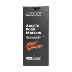 Set 15 markere - Acrylic Paint - Most Wanted, 0.7 mm