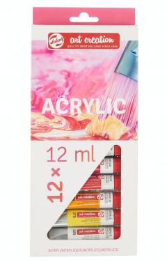Set culori acrilice - Talens Art Creation - 12 x 12 ml