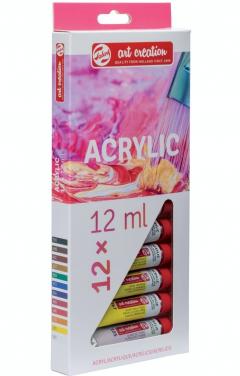 Set culori acrilice - Talens Art Creation - 12 x 12 ml