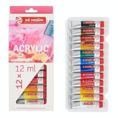 Set culori acrilice - Talens Art Creation - 12 x 12 ml