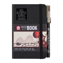 Caiet de schite A6 - Sakura - 80 Sheets - Creme White Paper