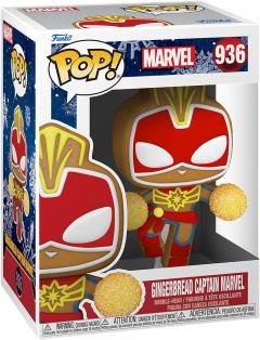 Figurina - Marvel - Gingerbread Captain Marvel