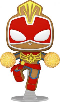 Figurina - Marvel - Gingerbread Captain Marvel