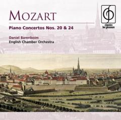 Mozart: Piano Concertos No. 20 in D minor K466 & No.24 in C minor K491 / Piano Sonata in C K545