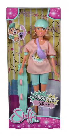 Papusa Steffi cu Longboard