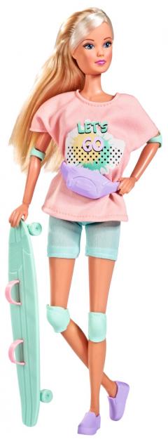 Papusa Steffi cu Longboard