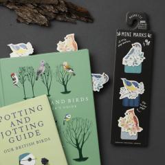 Set 3 semne de carte magnetice - Mini Marks - Birds