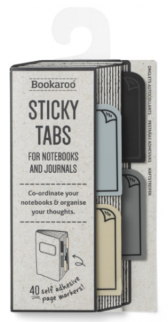 Sticky tabs - Bookaroo - Mono