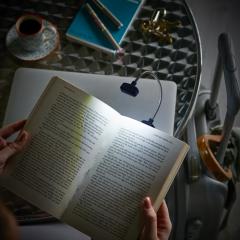 Lampa pentru citit -  Book Lover`s - Moon & Stars