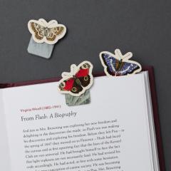 Set 3 semne de carte magnetice - Mini Marks - Butterflies