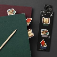 Set 3 semne de carte magnetice - Mini Marks - Books