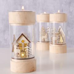 Decoratiune - LED Tealight Jolder Varberg - Pine, mai multe modele