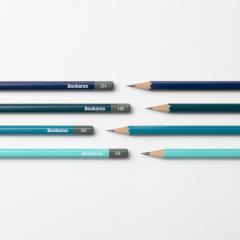 Set 4 creioane - Bookaroo Graphite - Blues