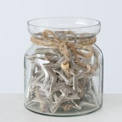 Ornament brad - Pendant Karunja - Star - Mat