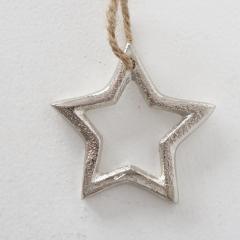 Ornament brad - Pendant Karunja - Star - Mat