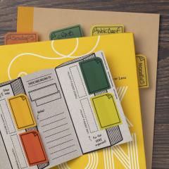 Sticky tabs - Bookaroo - Greens