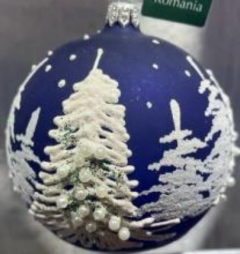 Glob - Blue - Silver Tree