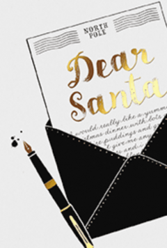 Set felicitari - Contemporary Cubes - Dear Santa