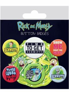 Insigna - Rick and Morty Quotes - mai multe modele