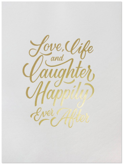 Poster - Love, Life and Laughter