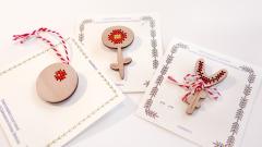 Martisor cusut brosa (diverse modele)