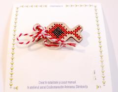 Martisor cusut brosa (diverse modele)