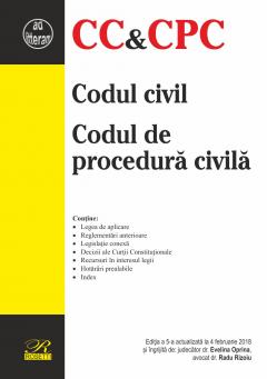 Codul civil. Codul de procedura civila