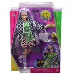 Papusa - Barbie Extra - Checkered Jacket