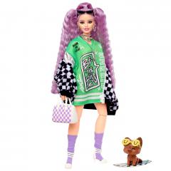 Papusa - Barbie Extra - Checkered Jacket