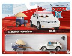 Set masinute - Disney Cars - Zen Master Pitty & Mike Fuse
