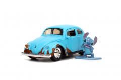 Set masinuta cu figurina -  Disney Stitch - Stitch & Volkswagen Beetle